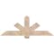 Ekena Millwork Kennewick Smooth Timber Gable Bracket, Douglas Fir, 60"W x 22"H x 5 1/2"D x 5 1/2"F, 9/12 Pitch GBW060X22X0606KEN00SDF - alternate 1